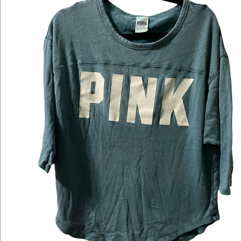 PINK BY VS 3/4 SLEEVE SHIRT